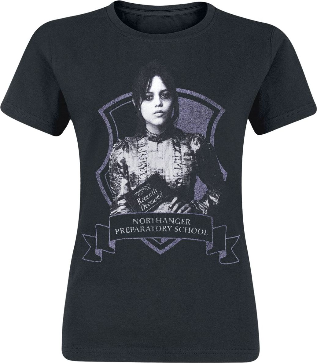 Beetlejuice Astrid Deetz - Northanger School Dámské tričko černá - Merchstore.cz