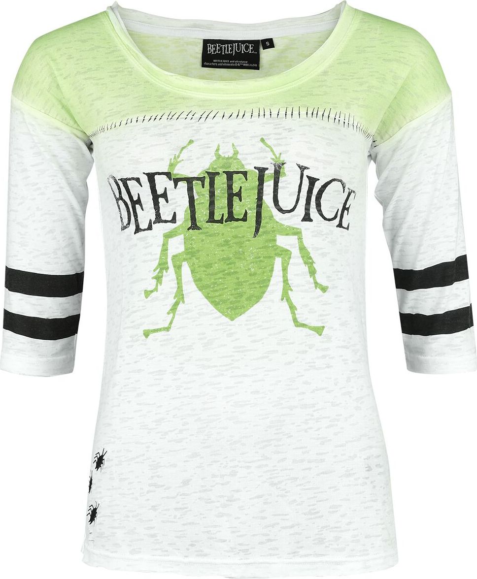Beetlejuice Beetlejuice Dámské tričko s dlouhými rukávy vícebarevný - Merchstore.cz