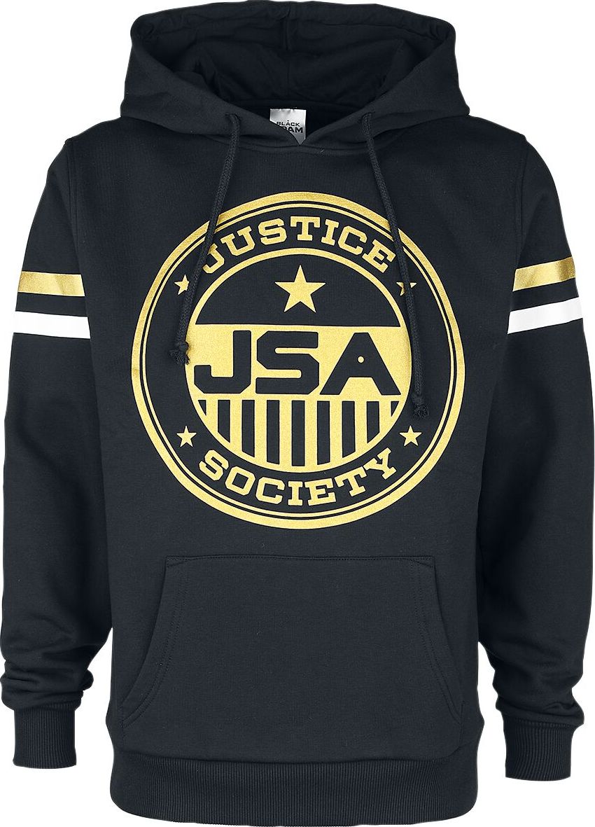 Black Adam JSA Justice Society Mikina s kapucí černá - Merchstore.cz