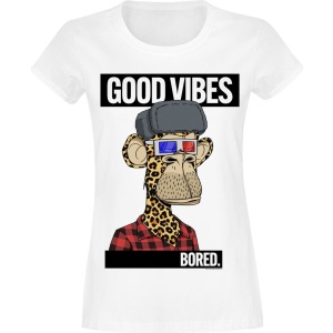 Bored Of Directors Good Vibes Dámské tričko bílá
