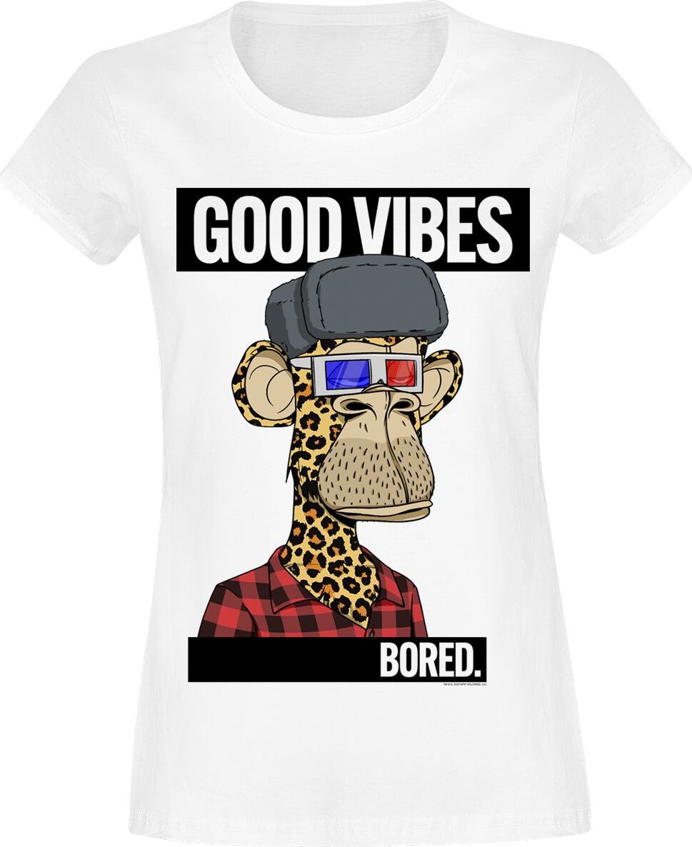 Bored Of Directors Good Vibes Dámské tričko bílá - Merchstore.cz Bored Of Directors Good Vibes Dámské tričko bílá - Merchstore.cz