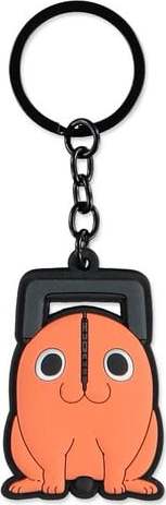 Chainsaw Man Chainsaw Man - Pochita Klíčenka cerná/oranžová - Merchstore.cz
