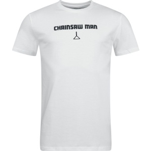Chainsaw Man Chainsaw Man Tričko bílá - Merchstore.cz