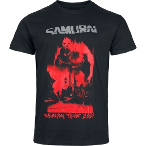 Cyberpunk 2077 - Samurai Reunion Tour 2020 Tričko černá - Merchstore.cz