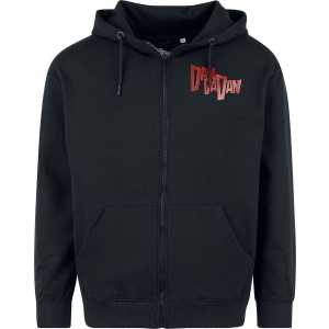 Dan Da Dan Okarun Mikina s kapucí na zip černá - Merchstore.cz