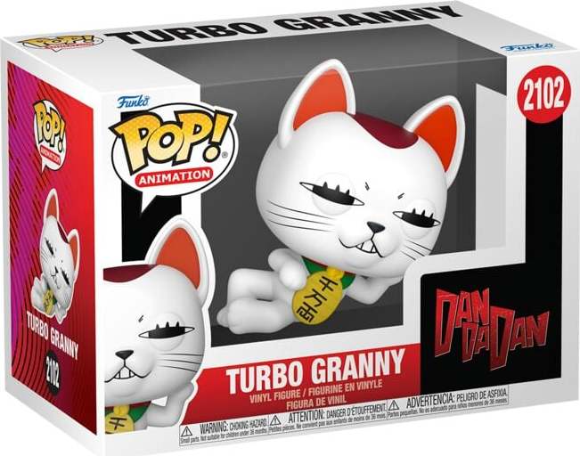 Dandadan Turbo Granny Vinyl Figur 2102 Sberatelská postava standard - Merchstore.cz