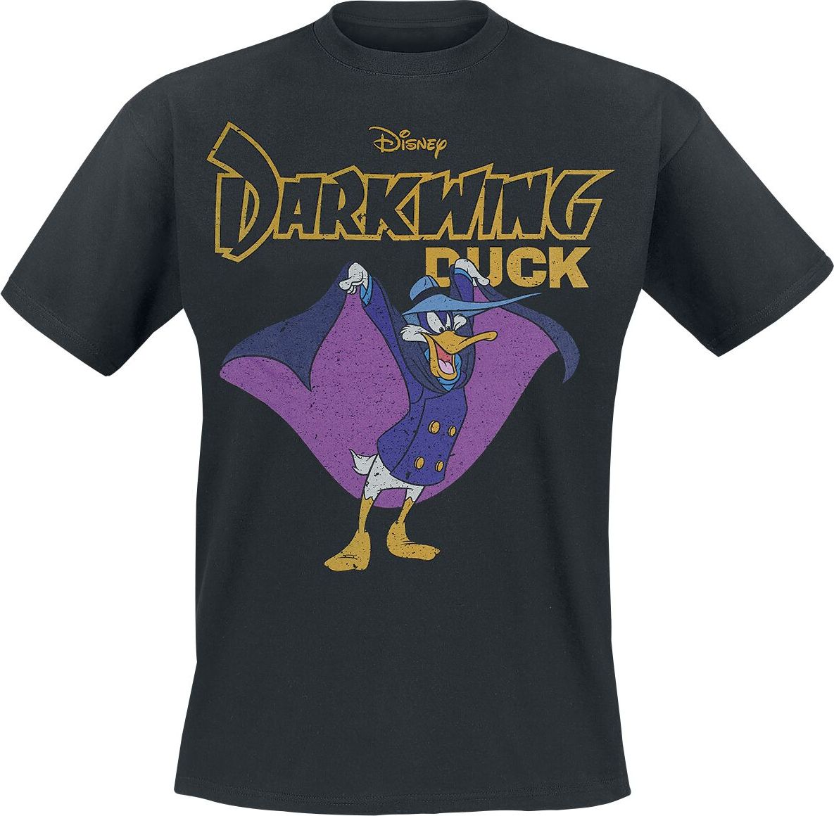 Darkwing Duck Darkwing Duck Tričko černá - Merchstore.cz Darkwing Duck Darkwing Duck Tričko černá - Merchstore.cz