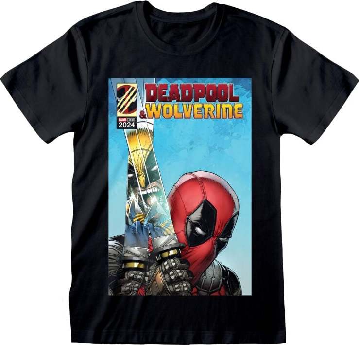 Deadpool Deadpool & Wolverine - Deadpool Reflection Tričko černá - Merchstore.cz