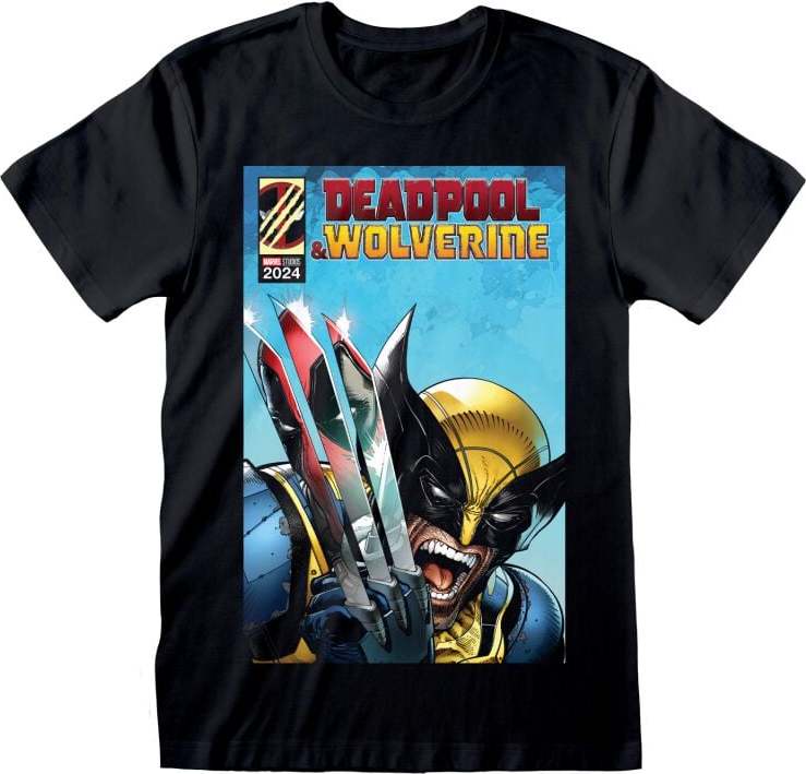 Deadpool Deadpool & Wolverine - Wolverine Reflection Tričko černá - Merchstore.cz