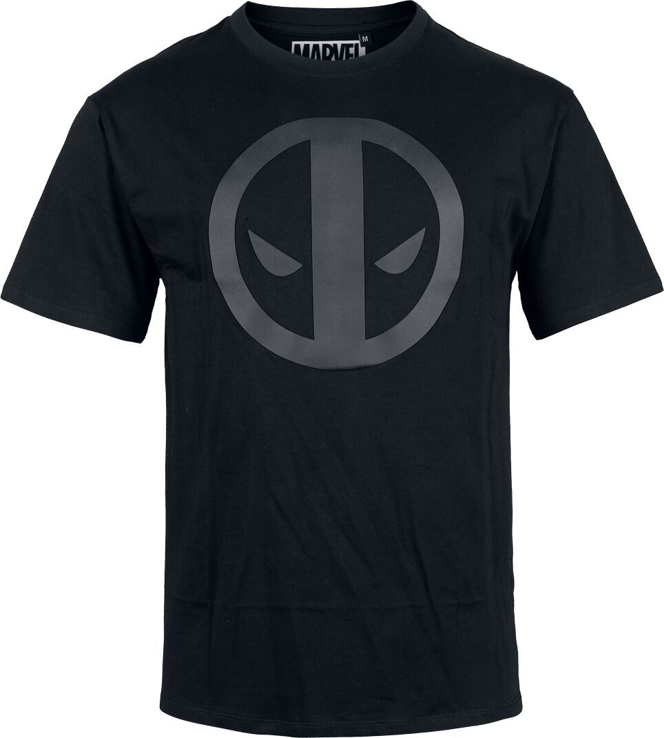 Deadpool Marvel - Deadpool - Logo Tričko černá - Merchstore.cz