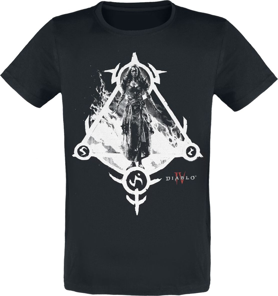 Diablo 4 - Sorceress Tričko černá - Merchstore.cz
