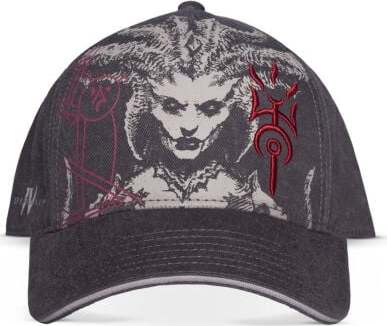 Diablo Diablo IV - Lilith Sister Of Mercy Baseballová kšiltovka černá - Merchstore.cz Diablo Diablo IV - Lilith Sister Of Mercy Baseballová kšiltovka černá - Merchstore.cz
