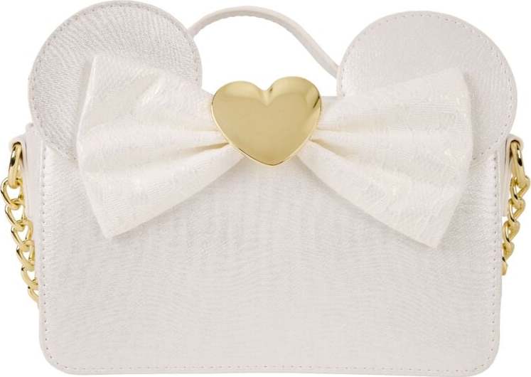 Disney Loungefly - Wedding Crossbody Taška pres rameno bílá/zlatá - Merchstore.cz