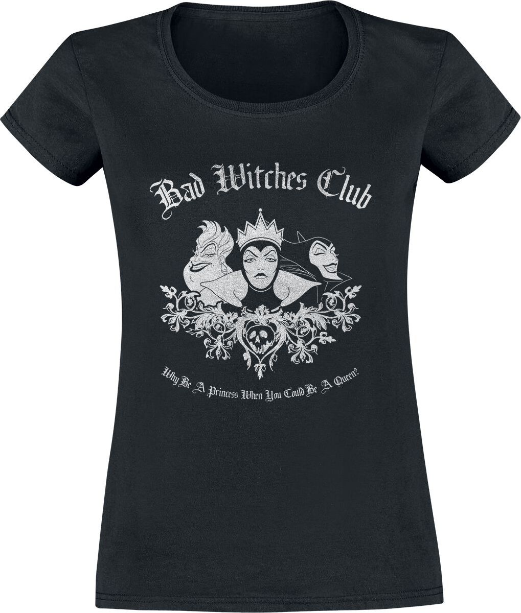 Disney Villains - Bad Witches Club Dámské tričko černá - Merchstore.cz