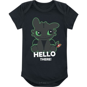 Drachenzähmen leicht gemacht Ohnezahn - Hello There! body černá