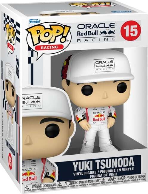 Formel 1 Vinylová figurka č.15 Yuki Tsunoda Sberatelská postava standard - Merchstore.cz