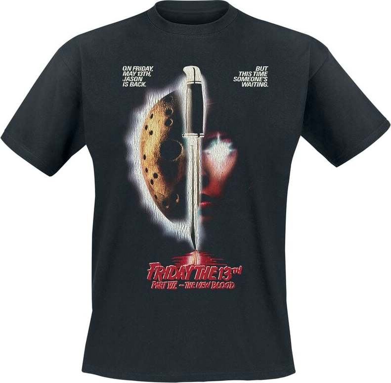 Friday The 13th Friday 13th New Blood Tričko černá - Merchstore.cz