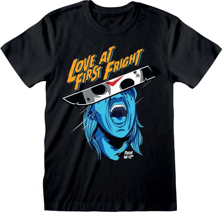 Friday The 13th Love At First Fright Tričko černá - Merchstore.cz