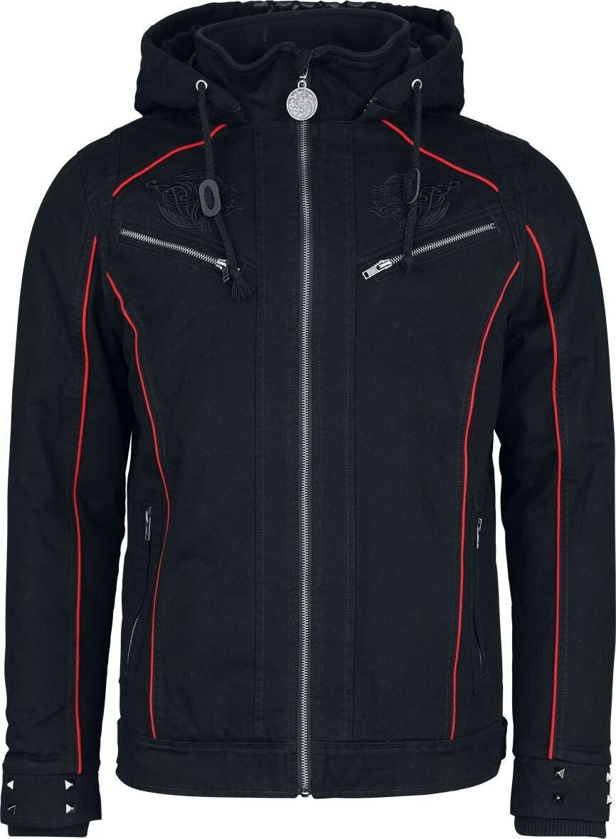 Game Of Thrones House of the Dragon Zimní bunda černá - Merchstore.cz Game Of Thrones House of the Dragon Zimní bunda černá - Merchstore.cz