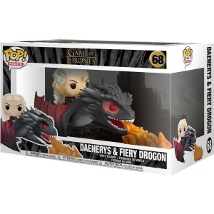 Game Of Thrones Vinylová figurka č.68 Daenerys and Fiery Drogon (Pop! Rides) Sberatelská postava standard