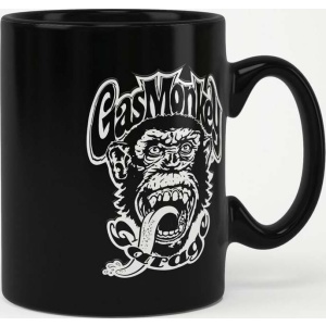 Gas Monkey Garage Logo Hrnek černá