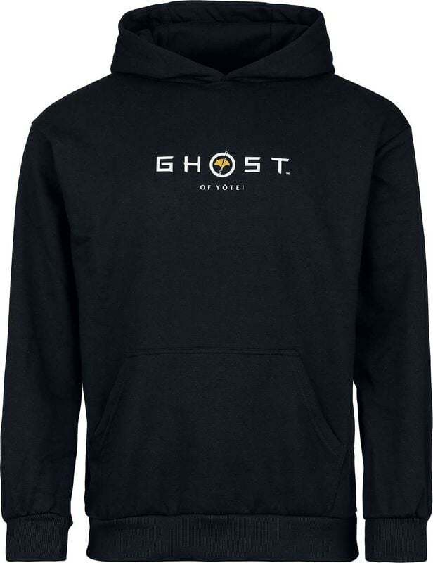 Ghost of Yotei Ghost of Yotei Logo Mikina s kapucí černá - Merchstore.cz