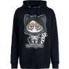 Grumpy Cat Grumpy Cat - Oversize Dámská mikina s kapucí černá - Merchstore.cz