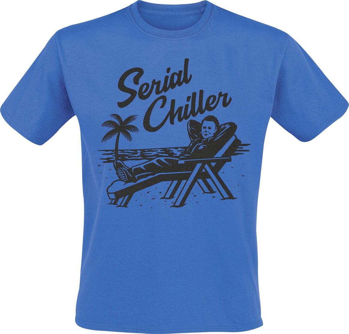 Halloween Michael Myers - Serial Chiller Tričko modrá - Merchstore.cz