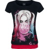 Batman Harley Quinn - Mad Love Dámské tričko cerná/cervená - Merchstore.cz