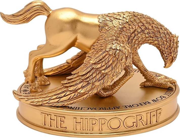 Harry Potter Buckbeak Socha zlatá - Merchstore.cz