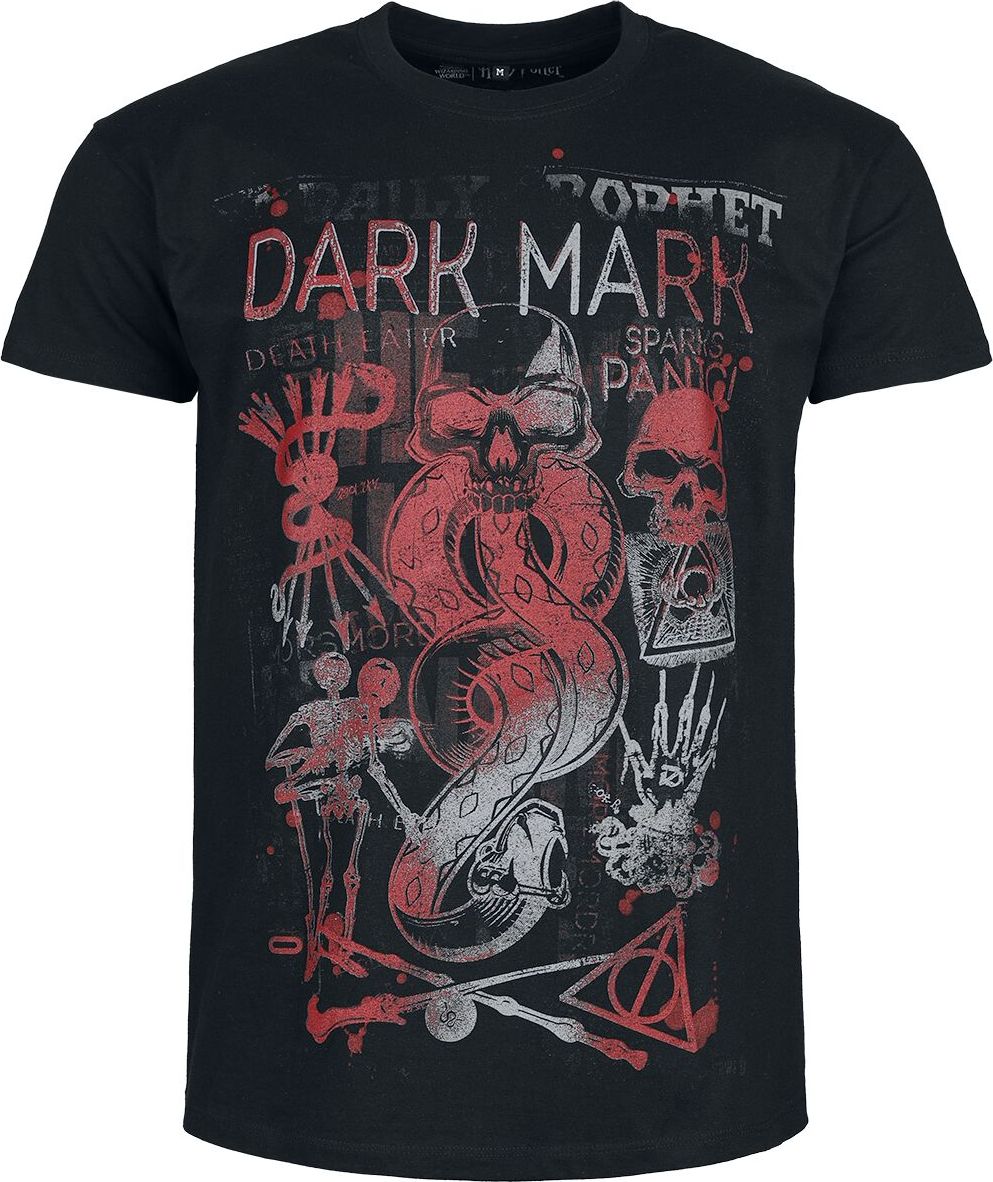 Harry Potter Dark Mark Tričko černá - Merchstore.cz Harry Potter Dark Mark Tričko černá - Merchstore.cz