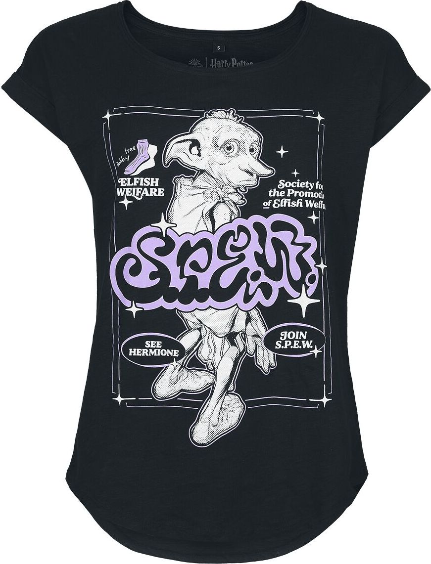 Harry Potter Dobby Dámské tričko černá - Merchstore.cz