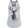 Harry Potter Expecto Patronum Dámský top světle šedá - Merchstore.cz