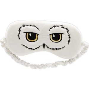 Harry Potter Hedwig ocní maska na spaní bílá/cerná