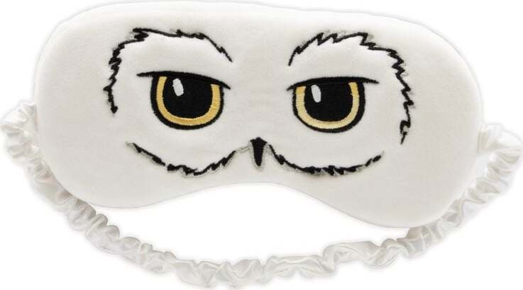 Harry Potter Hedwig ocní maska na spaní bílá/cerná - Merchstore.cz Harry Potter Hedwig ocní maska na spaní bílá/cerná - Merchstore.cz