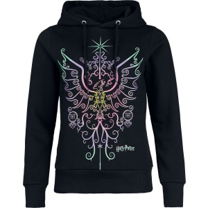 Harry Potter Phoenix Dámská mikina s kapucí černá - Merchstore.cz