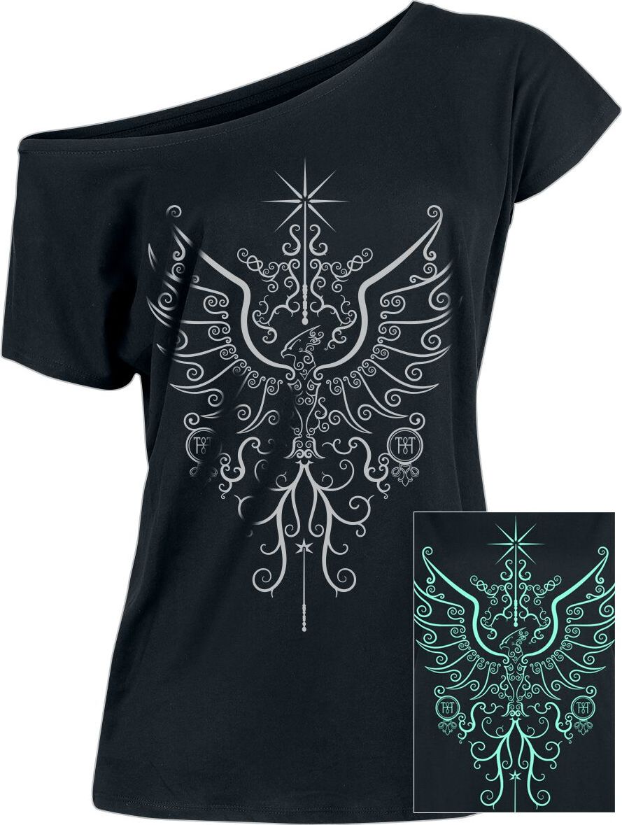 Harry Potter Phoenix Dámské tričko černá - Merchstore.cz