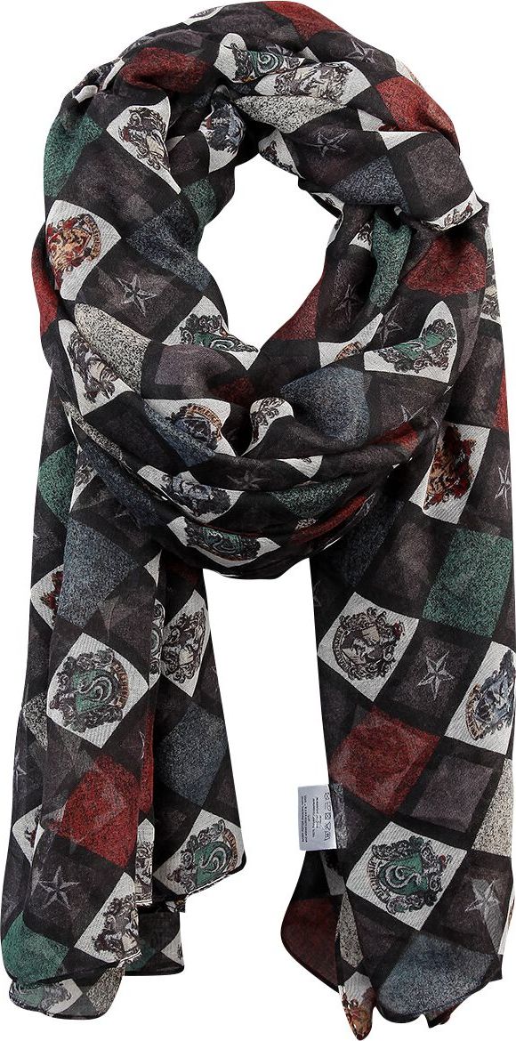Harry Potter Wappen Šátek/šála vícebarevný - Merchstore.cz