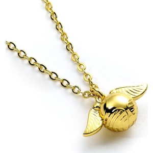 Harry Potter Zlatonka Náhrdelník - řetízek zlatá