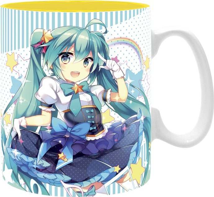 Hatsune Miku Miku Melody Hrnek vícebarevný - Merchstore.cz