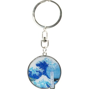 Hokusai Great Wave Great Wave Klíčenka vícebarevný