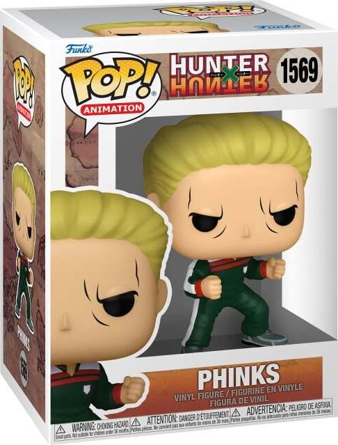 Hunter x Hunter Vinylová figurka č.1569 Phinks Sberatelská postava vícebarevný - Merchstore.cz