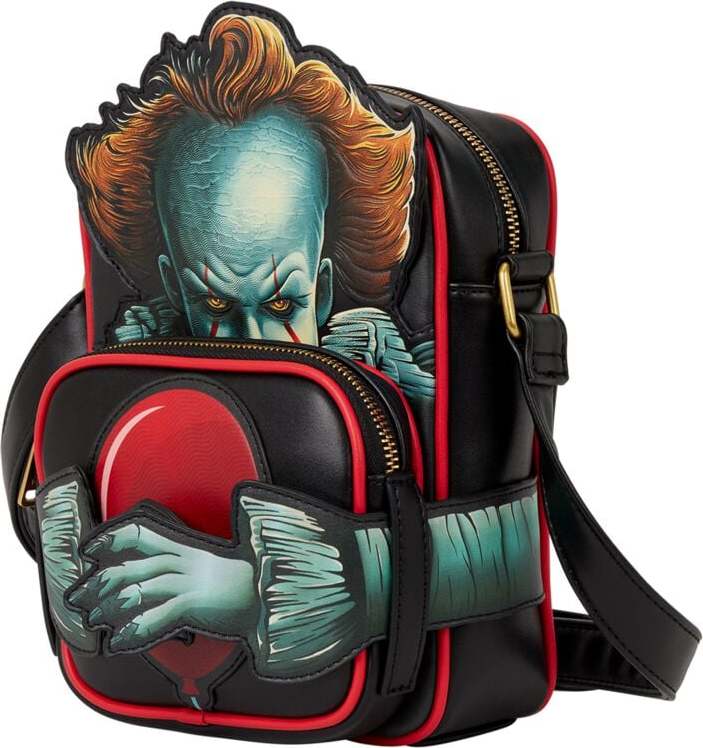 IT Loungefly - Pennywise Crossbuddies Taška pres rameno vícebarevný - Merchstore.cz