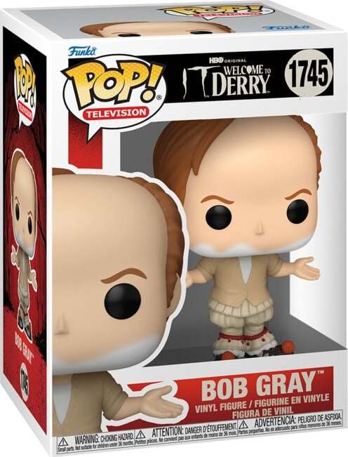 IT Vinylová figurka č.1745 Welcome To Derry - Bob Gray Sberatelská postava standard - Merchstore.cz IT Vinylová figurka č.1745 Welcome To Derry - Bob Gray Sberatelská postava standard - Merchstore.cz