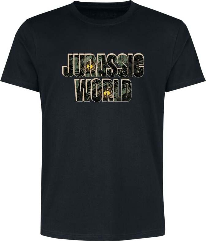 Jurassic Park Jurassic World - Forest Raptor Attack Tričko černá - Merchstore.cz