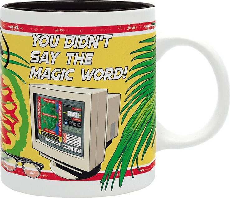 Jurassic Park The Magic Word Hrnek vícebarevný - Merchstore.cz