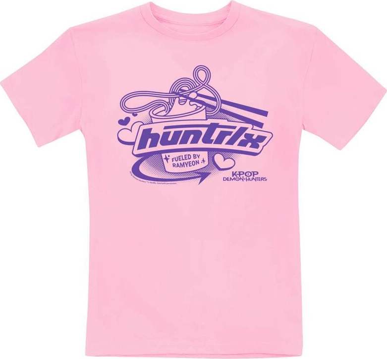 KPop Demon Hunters Huntrix - Fueled By Ramyeon detské tricko starorůžová - Merchstore.cz KPop Demon Hunters Huntrix - Fueled By Ramyeon detské tricko starorůžová - Merchstore.cz