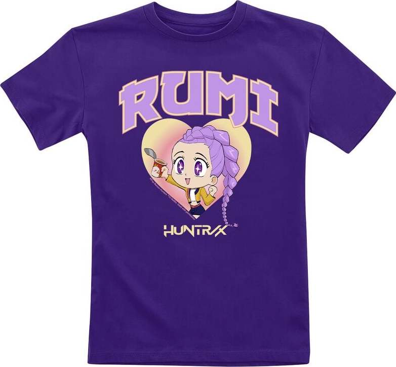 KPop Demon Hunters Huntrix Rumi detské tricko šeríková - Merchstore.cz KPop Demon Hunters Huntrix Rumi detské tricko šeríková - Merchstore.cz