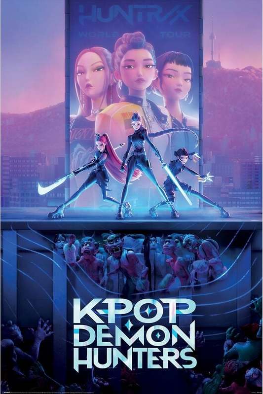 KPop Demon Hunters Key Art plakát vícebarevný - Merchstore.cz KPop Demon Hunters Key Art plakát vícebarevný - Merchstore.cz