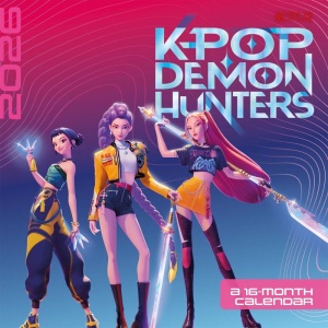 KPop Demon Hunters KPop Demon Hunters 16 Monate Nástenný kalendář vícebarevný